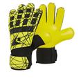 Leopard XH GK Gloves NYEL/BLK 9 Keeperhansker med Flat Cut