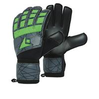 Hawk XH GK Gloves JR SORT/GRØNN 4 Keeperhansker med Flat Cut