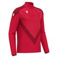 Yaruga Training 1/4 Zip Top RED XXS Teknisk treningsgenser - Unisex