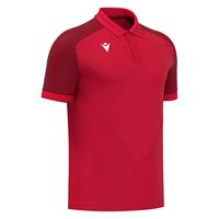 Baldwin Poly Polo RED M Teknisk poloskjorte - Unisex