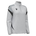 Leona Training 1/4 Zip Top W ST.GREY XS Teknisk treningsgenser til dame